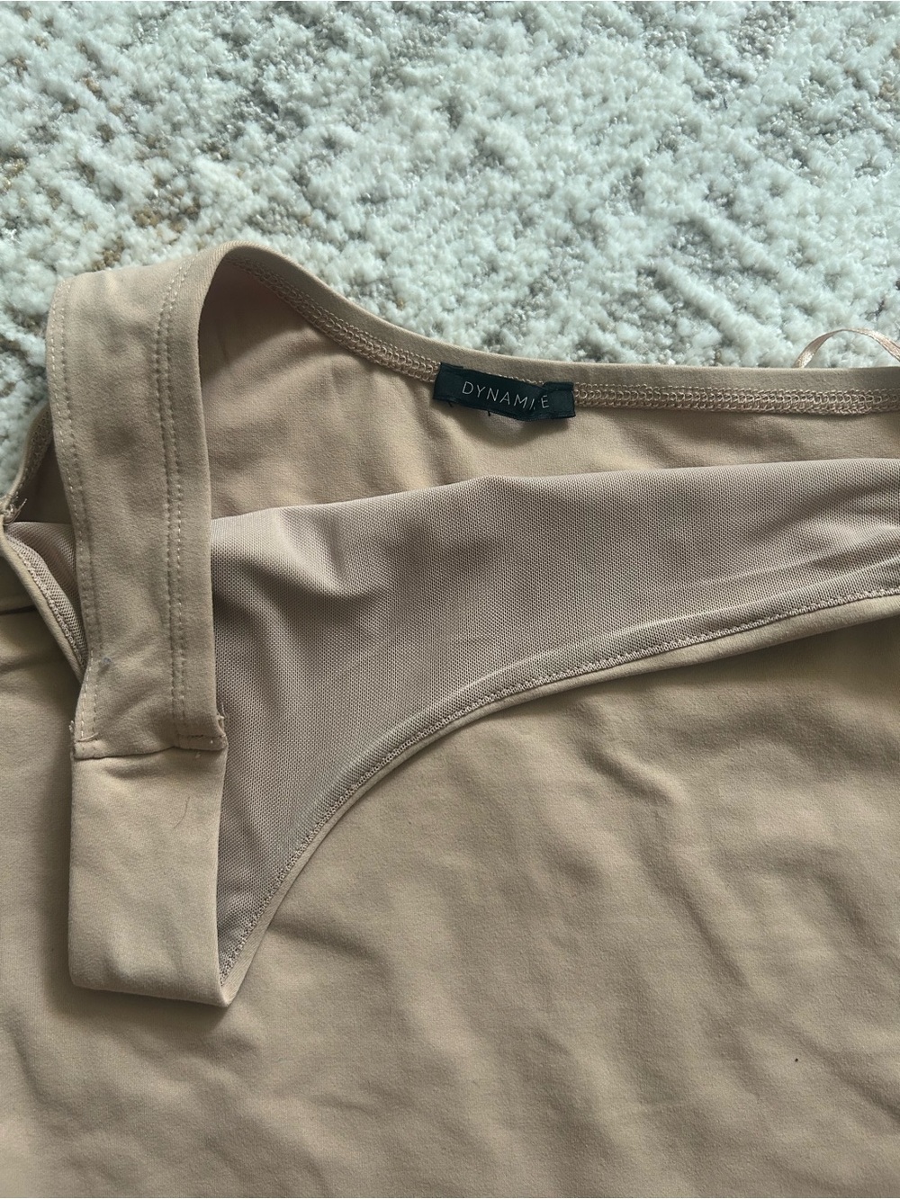 Dynamite Beige Seamless Tank